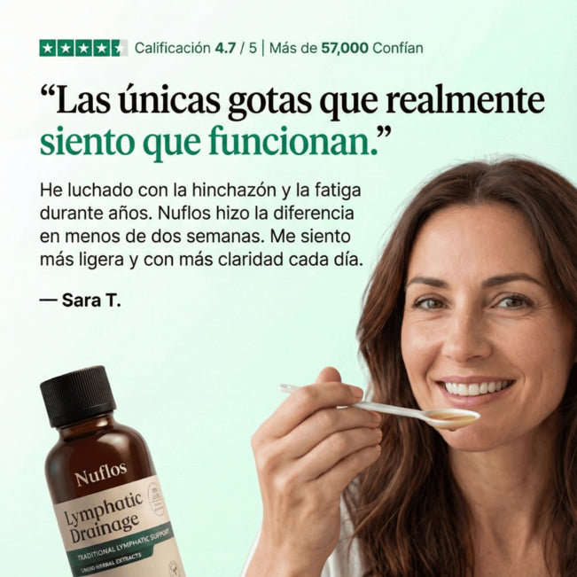 Nuflos Gotas de Drenaje Linfático