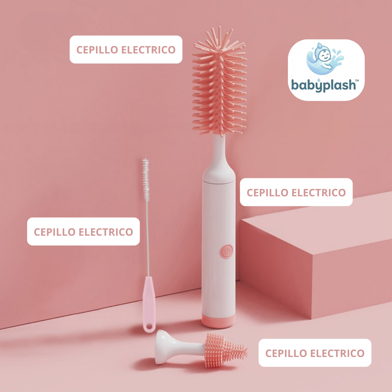 BabyPlash™ - Kit electrico de lavado de teteros