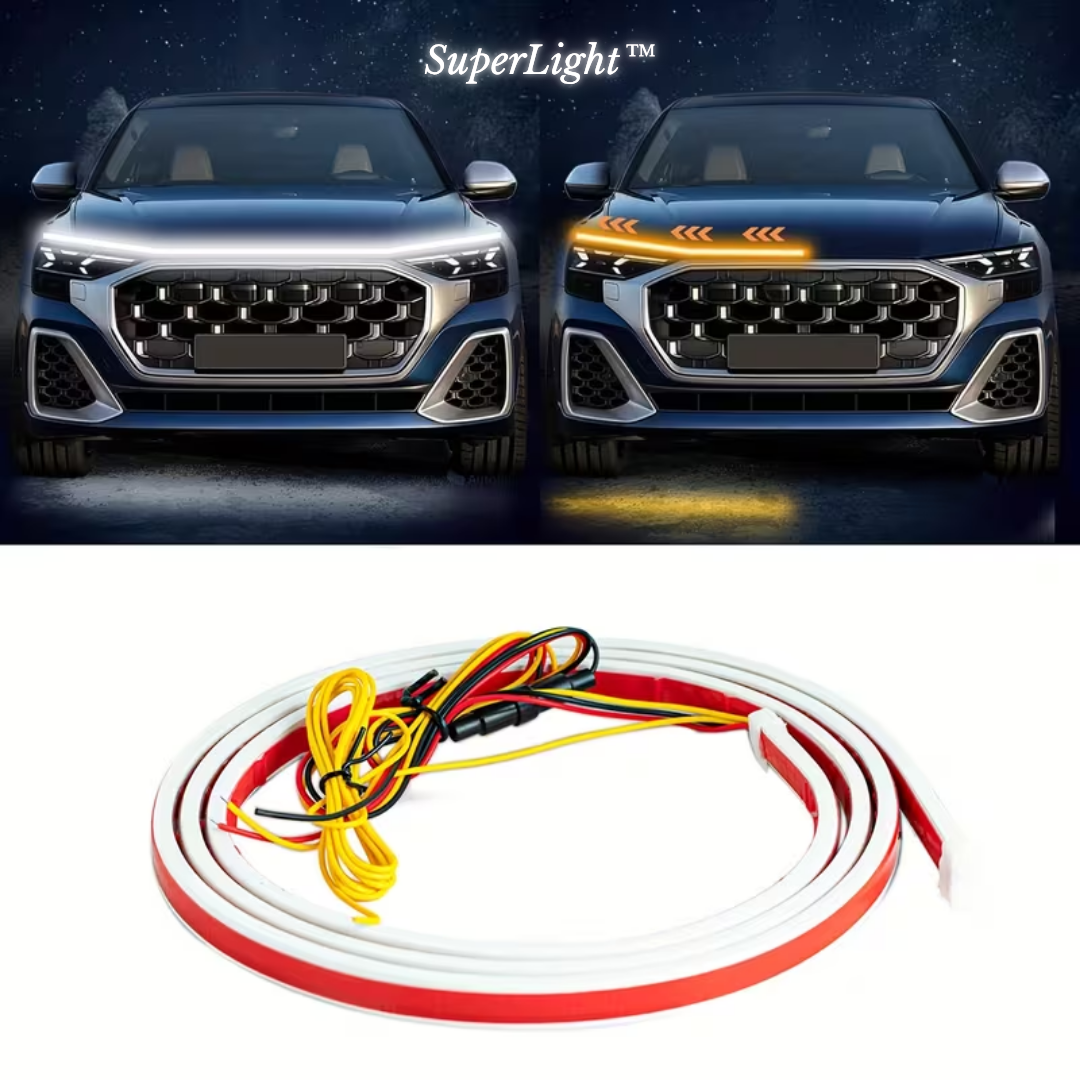 SuperLight™ - Luces deportivas de lujo para capo (1.8 Metros)