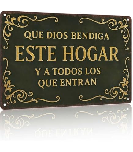 Placa Bendecida Para La Familia