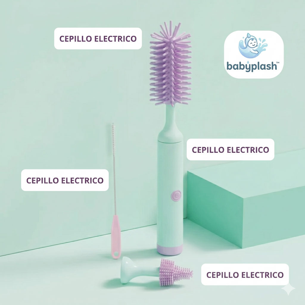 BabyPlash™ - Kit electrico de lavado de teteros