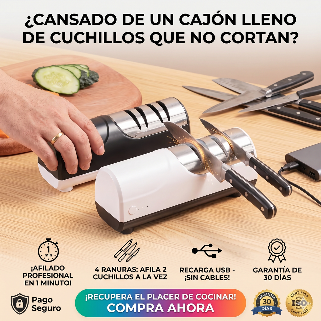 FiloPLEX™ | Afilador profesional electrico de cuchillos