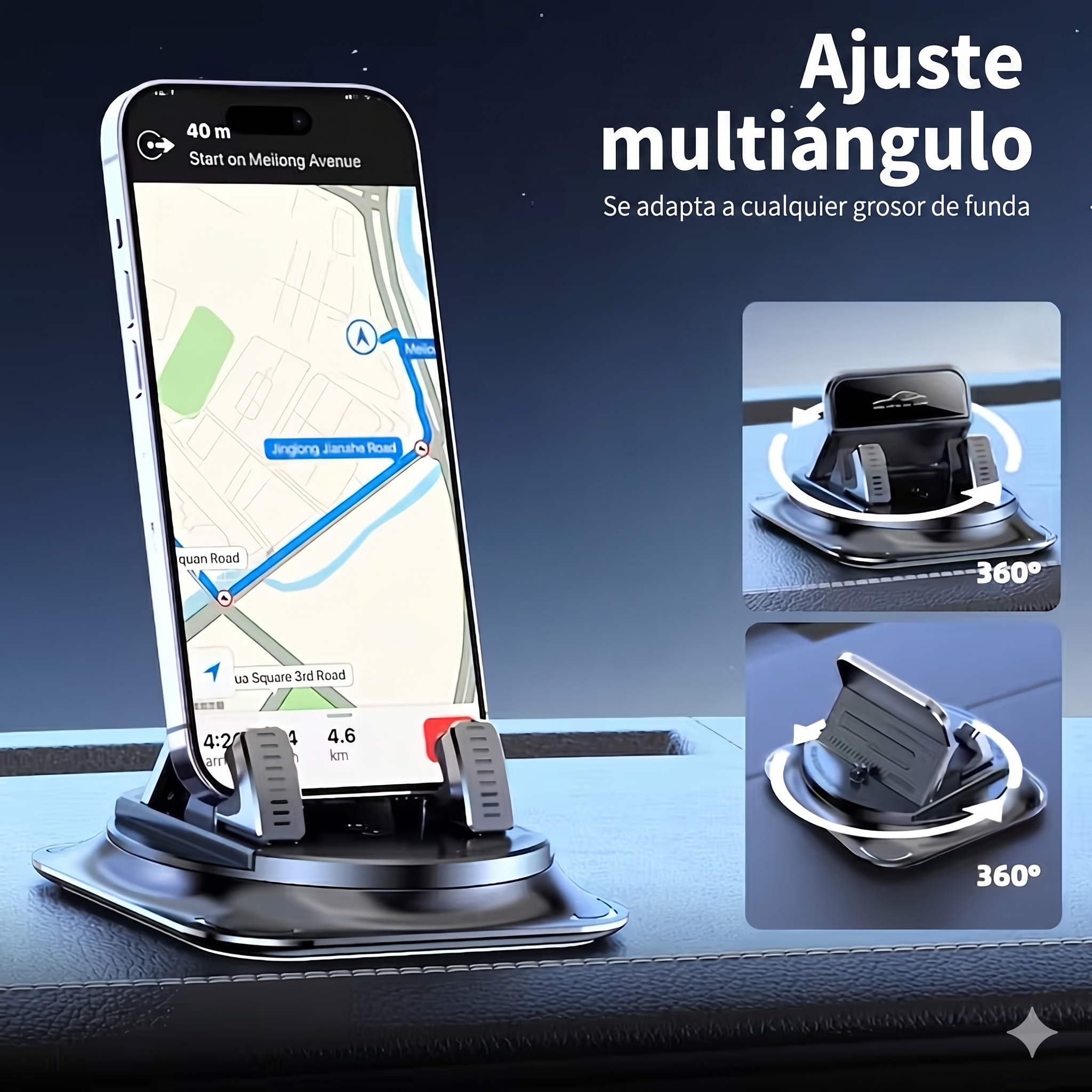 GiroCAR™ | Soporte de lujo 360 universal para carro
