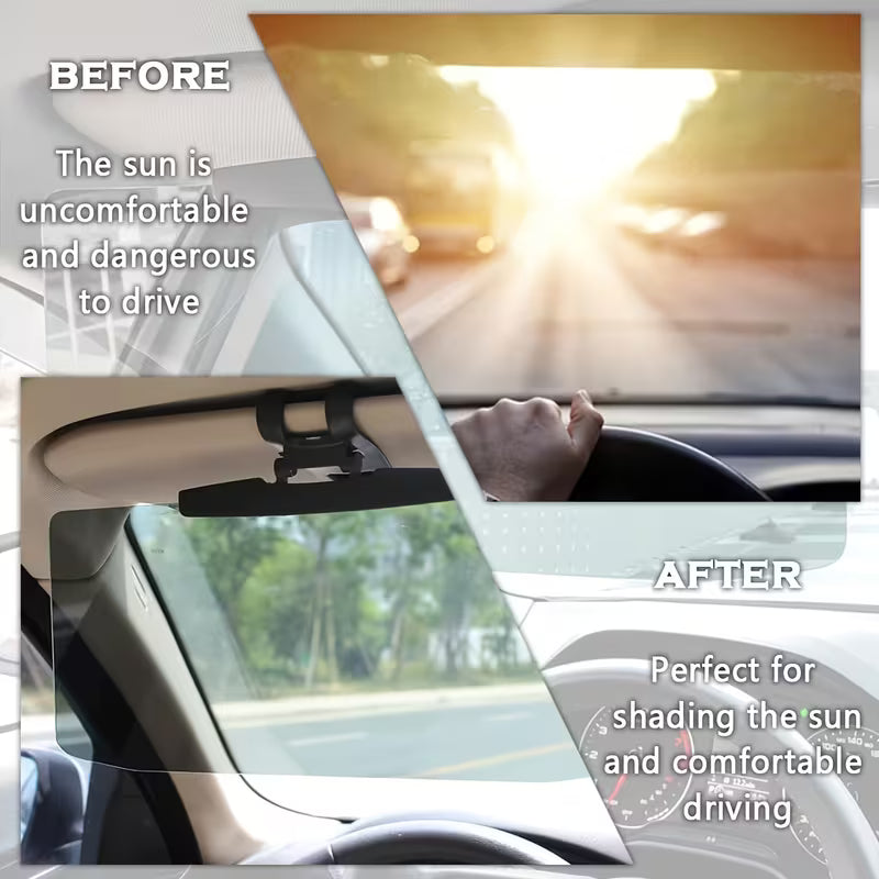 Clean Car Light® - Visor universal HD para vehiculo