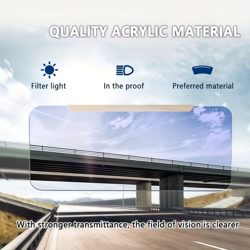 Clean Car Light® - Visor universal HD para vehiculo