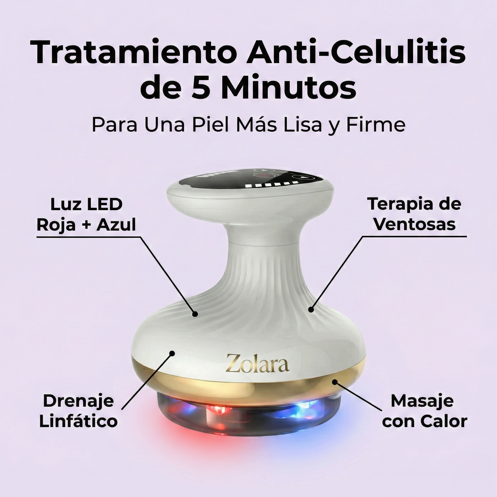 Masajeador 4 en 1 Anticelilitico by Zolara®